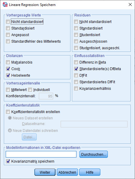 image Ausreißer Speichern SPSS