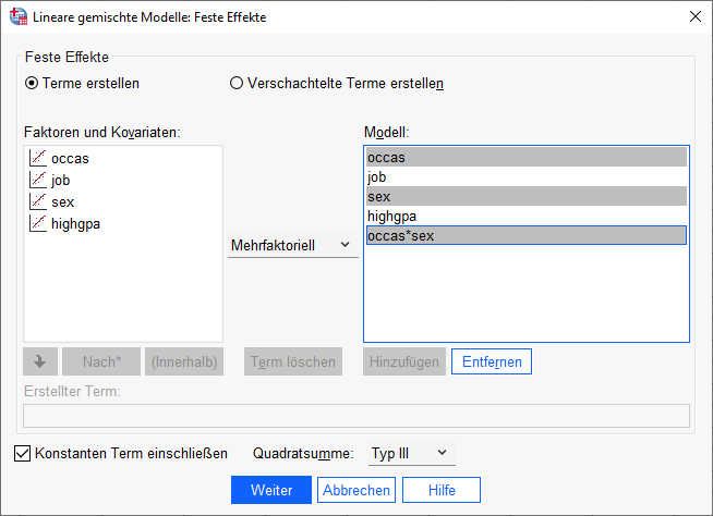 spss lmem 18